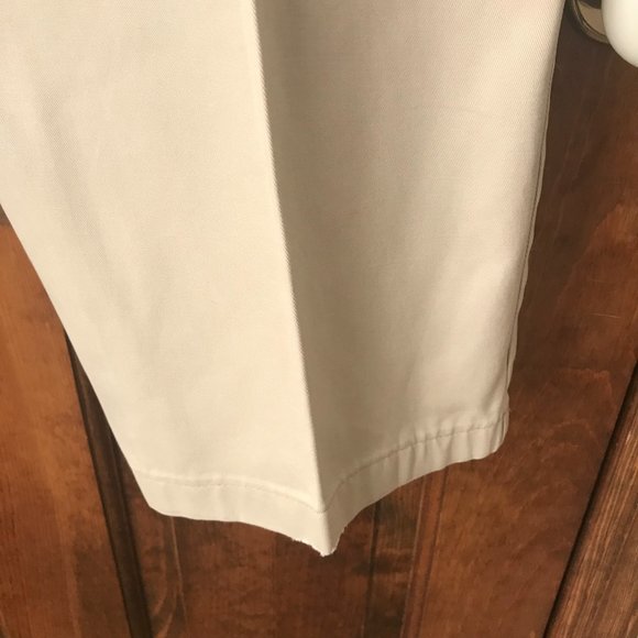 Lands' End Khaki Flat Front Pants Size 42 x 26 - Picture 7 of 13